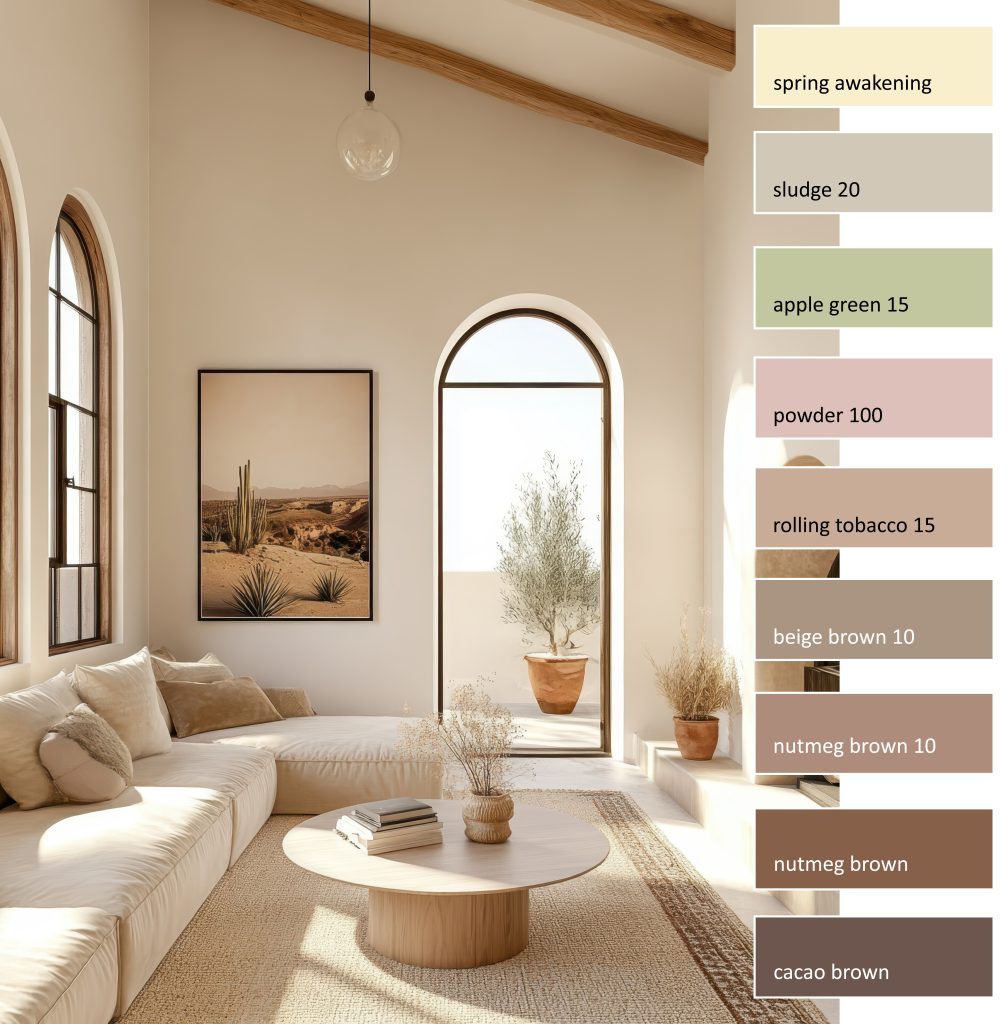 AURO COLOURS FOR LIFE Farbpalette Brrauntöne