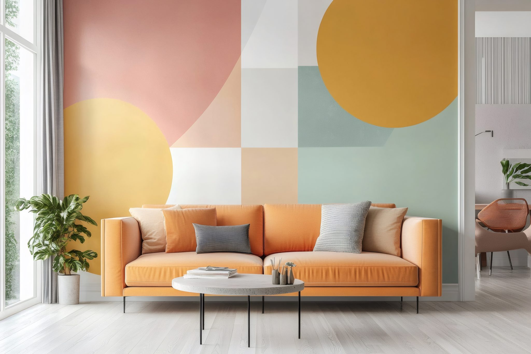 AURO COLOURS FOR LIFE_Geometrische Muster_Trendfarben 2026