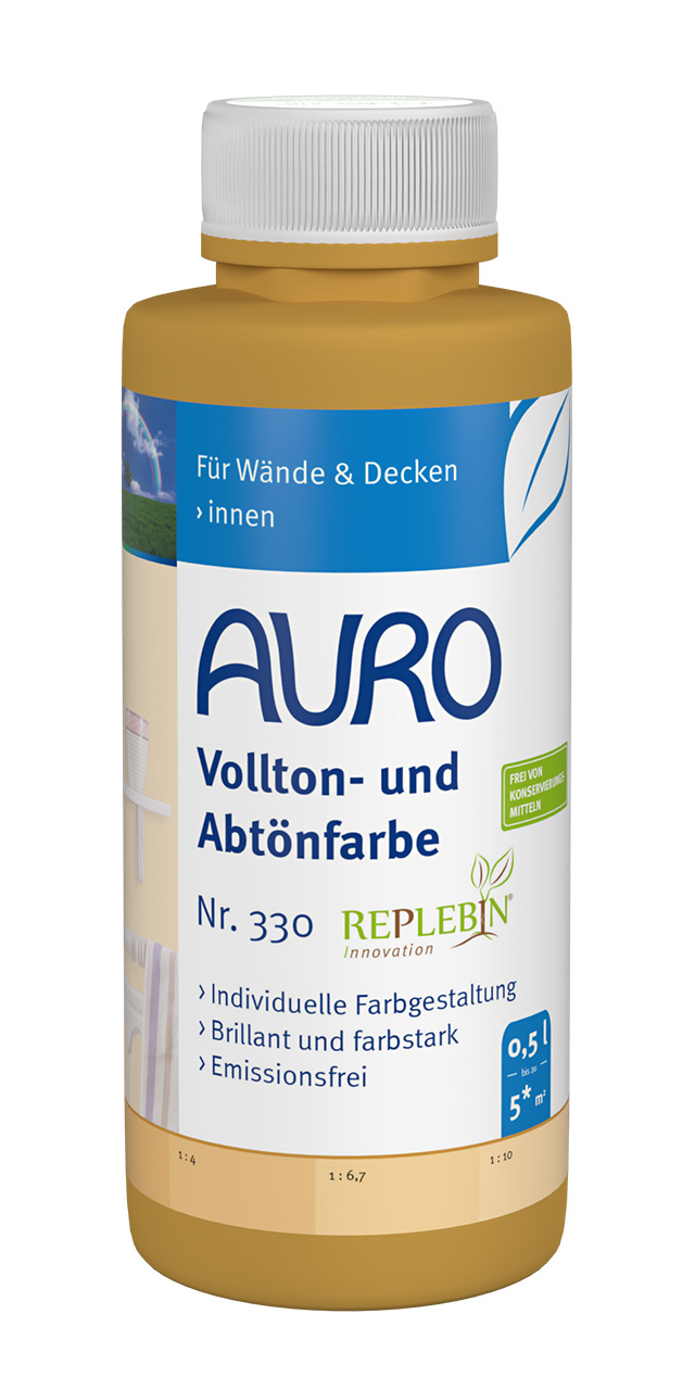 Vollton- und Abtönfarbe