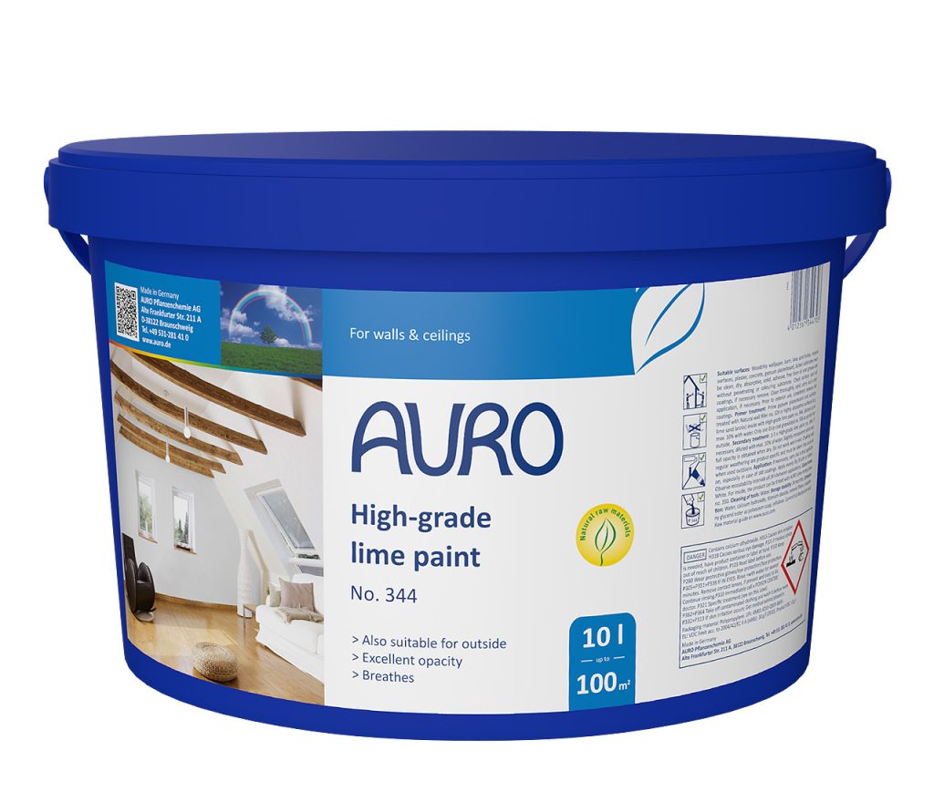 High-grade lime paint