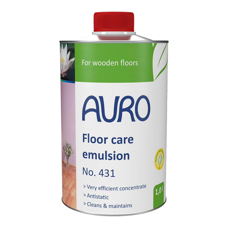 Floor care emulsion